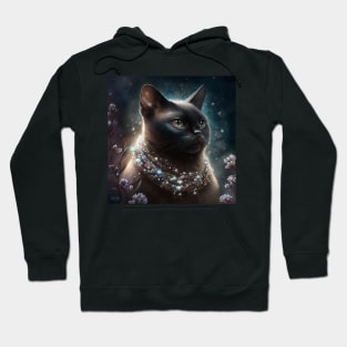 Burmese Cat Art Hoodie